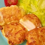 食べごたえあり★ささみチーズピカタ